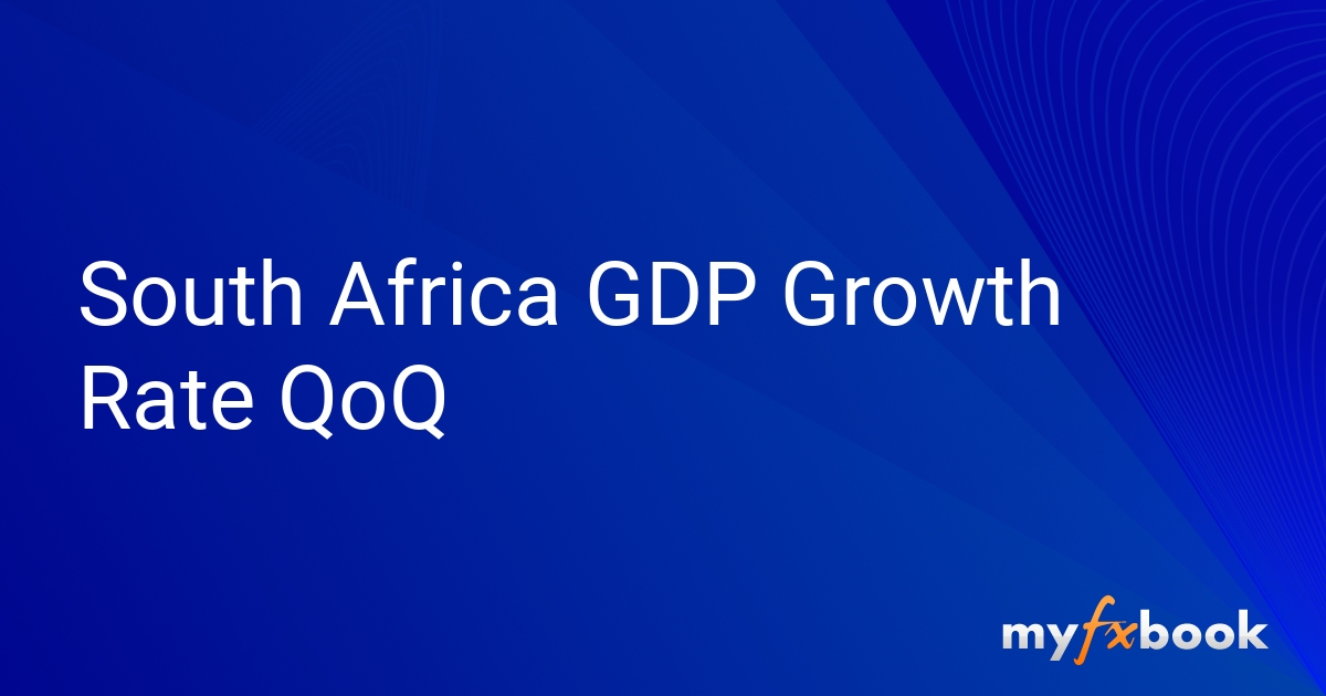 South Africa GDP Growth Rate QoQ