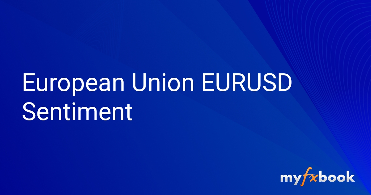 European Union Myfxbook EURUSD Sentiment