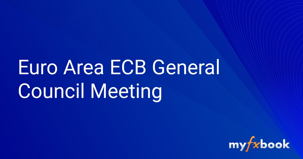 Euro Area ECB General Council Meeting