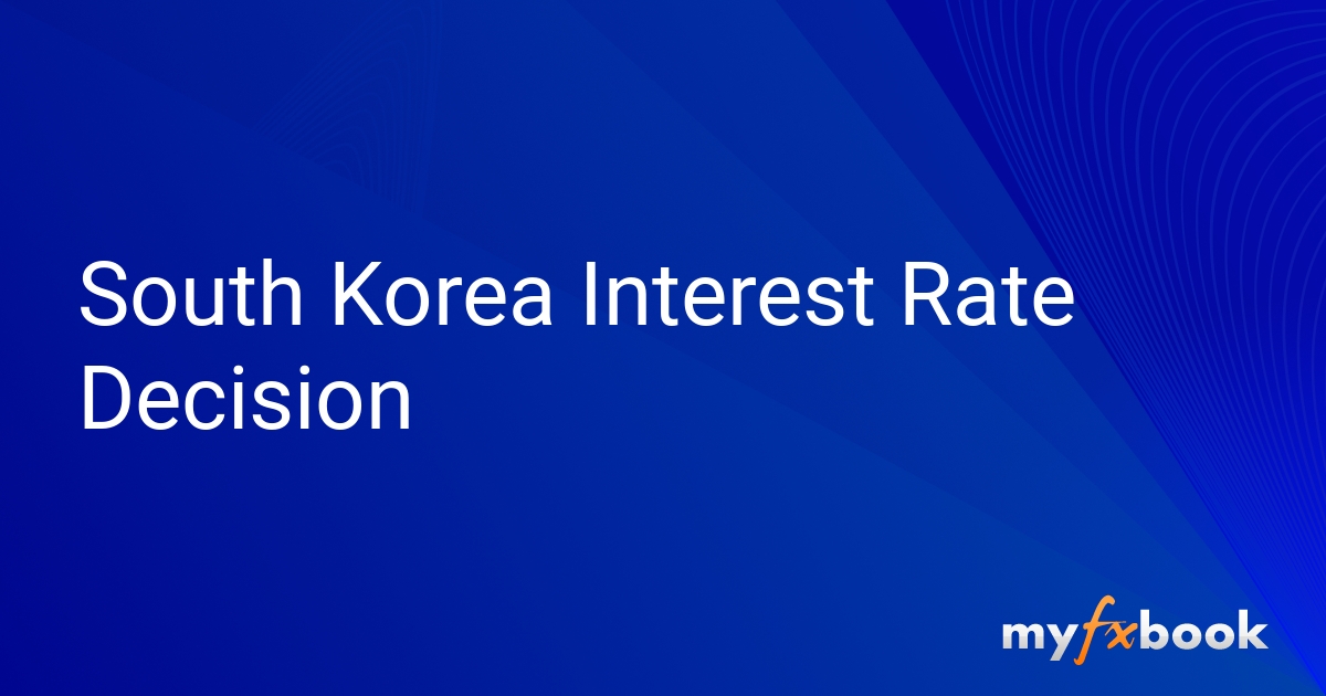 South Korea Interest Rate Decision south-korea-interest-rate-decision