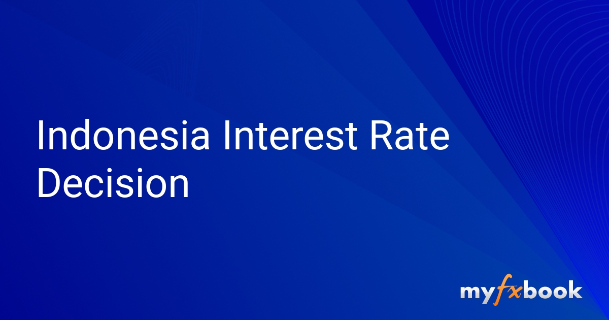 Indonesia Interest Rate Decision