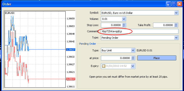 Verificación MetaTrader