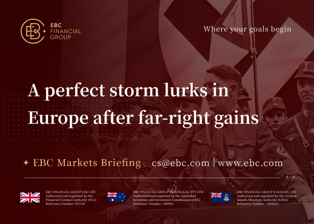 EBC Markets Briefing | A perfect storm lurks in Europe after far-right gains