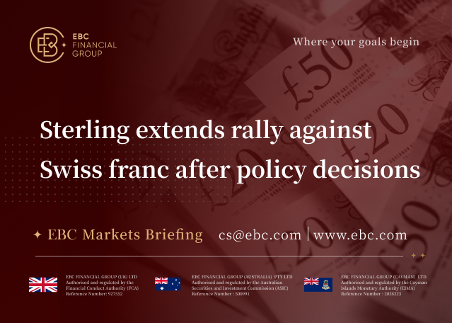 EBC Markets Briefing | Sterling extends rally against Swiss franc after policy decisions
