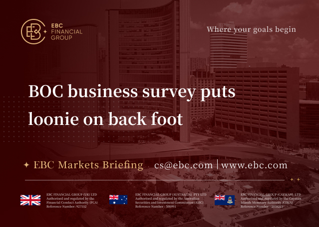 EBC Markets Briefing | BOC business survey puts loonie on back foot