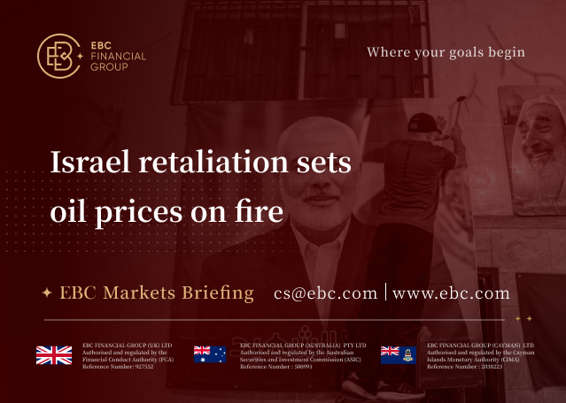 EBC Markets Briefing | Israel retaliation sets oil prices on fire