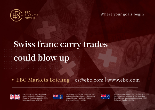 EBC Markets Briefing | Swiss franc carry trades could blow up