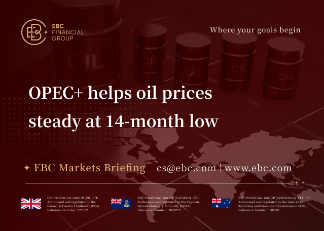 EBC Markets Briefing | OPEC+ helps oil prices steady at 14-month low