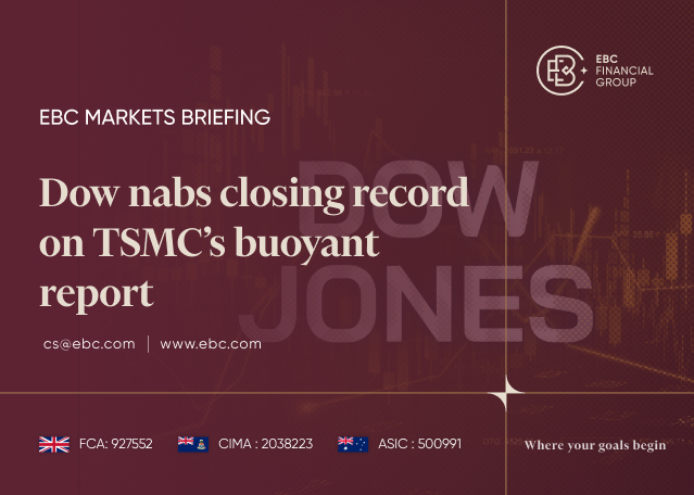 EBC Markets Briefing | Dow nabs closing record on TSMC’s buoyant report