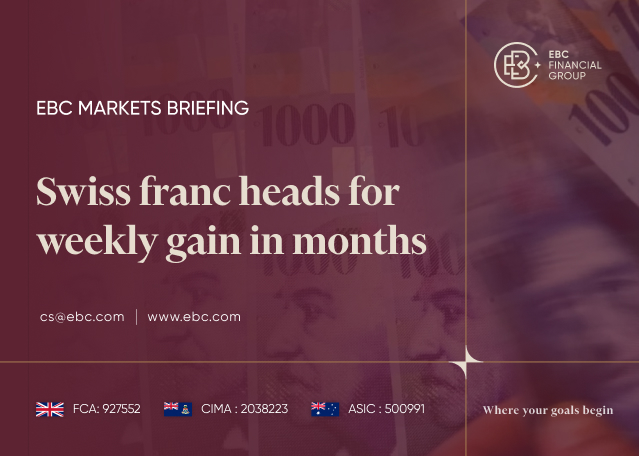 EBC Markets Briefing | Swiss franc heads for weekly gain in months