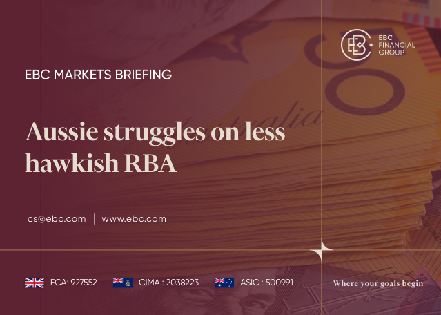 EBC Markets Briefing | Aussie struggles on less hawkish RBA