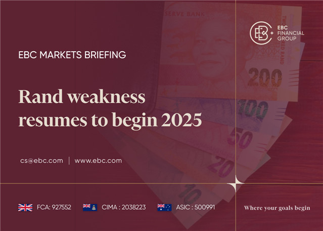 EBC Markets Briefing | Rand weakness resumes to begin 2025