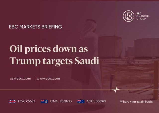 EBC Markets Briefing | Oil prices down as Trump targets Saudi