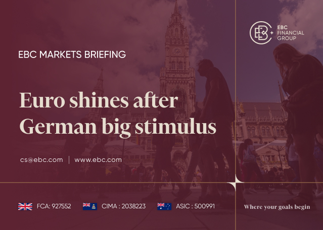 EBC Markets Briefing | Euro shines after German big stimulus