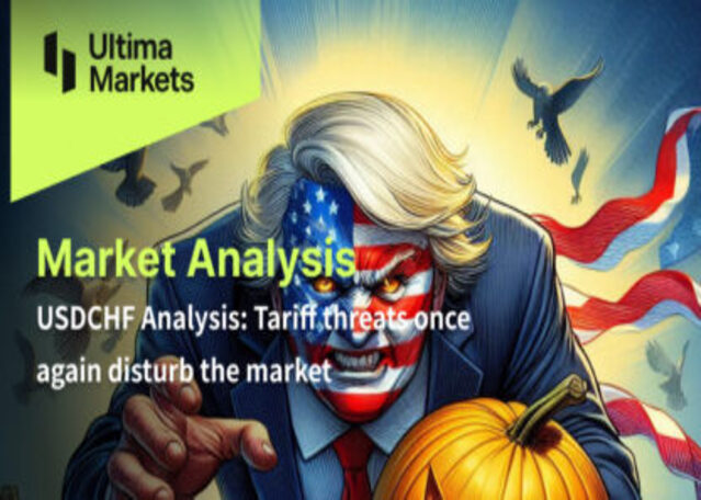 USDCHF Analysis: Tariff threats once again disturb the market