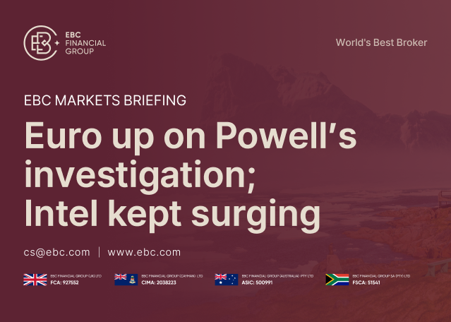 ​EBC Markets Briefing | Euro up on Powell's investigation; Intel kept surging