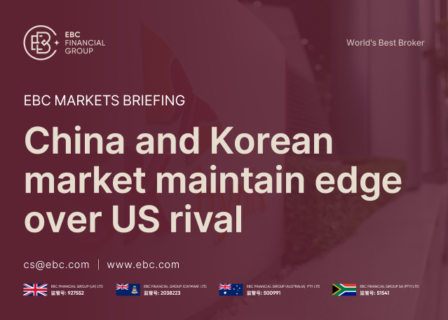 EBC Markets Briefing | ​China and Korean market maintain edge over US rival