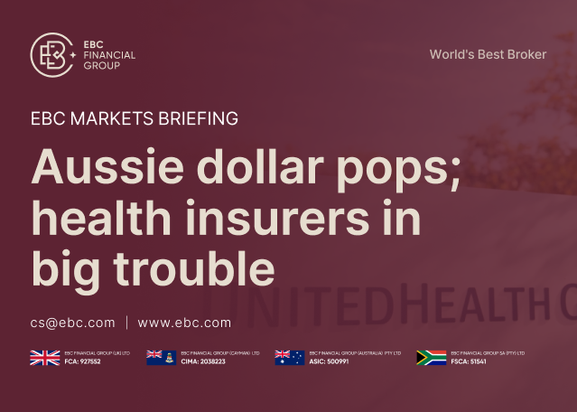 EBC Markets Briefing | Aussie dollar pops; health insurers in big trouble