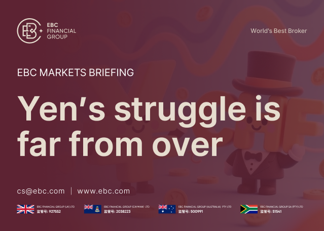 EBC Markets Briefing | Yen's struggle is far from over