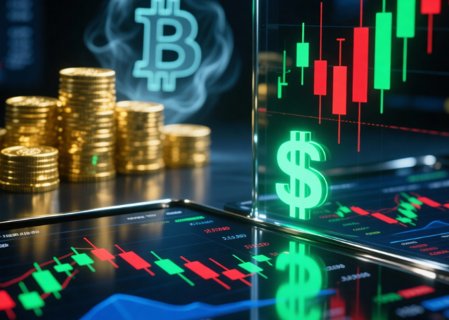 Market Outlook: Dollar at a Key Zone as Gold and Bitcoin React to US CPI & Jobs Data