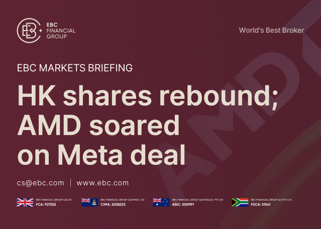 ​EBC Markets Briefing | HK shares rebound; AMD soared on Meta deal