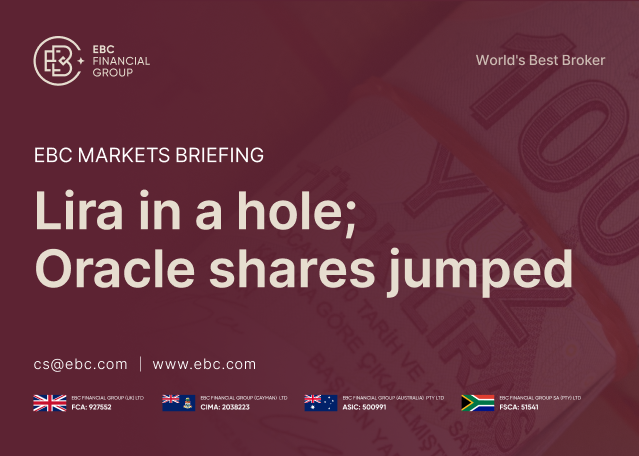 EBC Markets Briefing | Lira in a hole; Oracle shares jumped