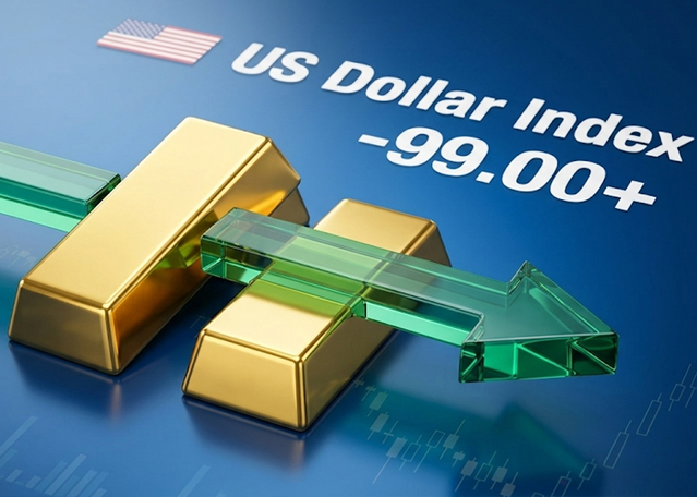Today Technical Analysis: Gold remains range-bound as the US Dollar Index breaks above the 99.00 level Today Technical Analysis: Gold remains range-bound as the US Dollar Index breaks above the 99.00 level