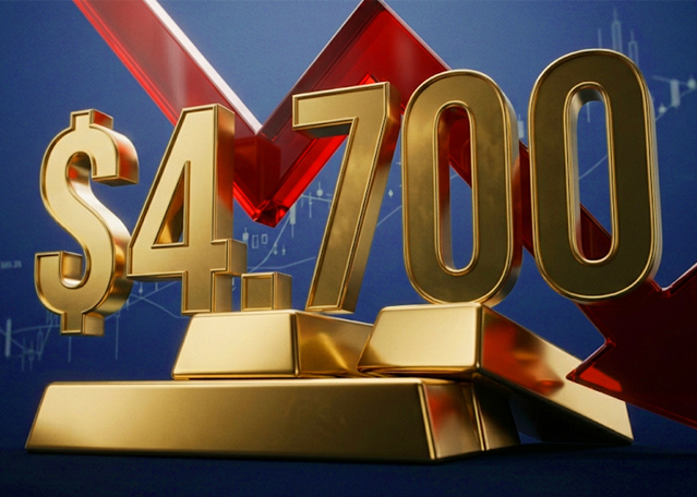 Today Technical Analysis: Gold Falls Below $4,700 on a Stronger Dollar and Higher Oil Prices