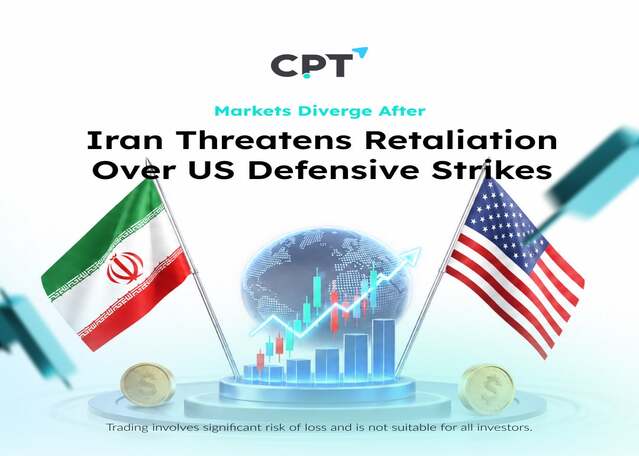 Markets Diverge After Iran Threatens Retaliation Over US Defensive Strikes