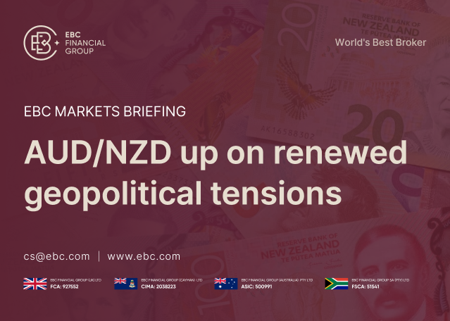 EBC Markets Briefing | AUD/NZD up on renewed geopolitical tensions EBC Markets Briefing | AUD/NZD up on renewed geopolitical tensions