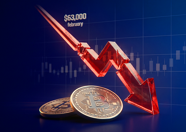 Today Technical Analysis: Bitcoin falls below $63,000 for the first time since February