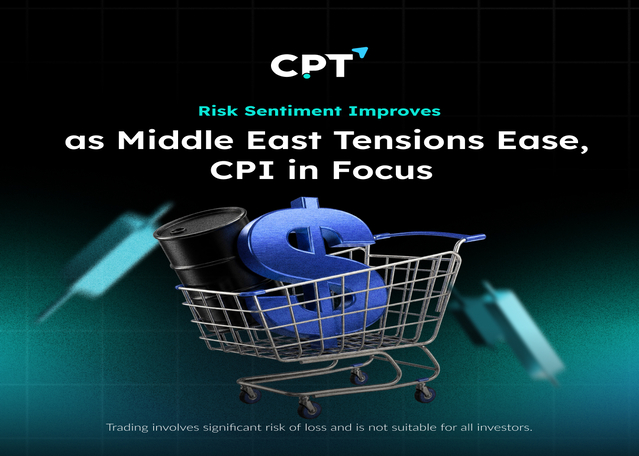 Risk Sentiment Improves as Middle East Tensions Ease, CPI in Focus Risk Sentiment Improves as Middle East Tensions Ease, CPI in Focus