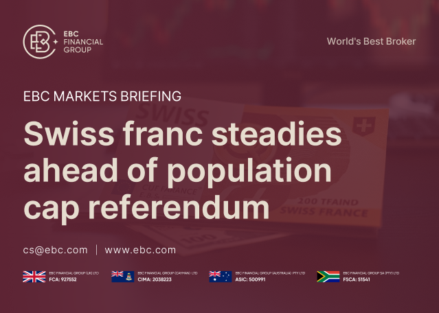 EBC Markets Briefing | Swiss franc steadies ahead of population cap referendum EBC Markets Briefing | Swiss franc steadies ahead of population cap referendum