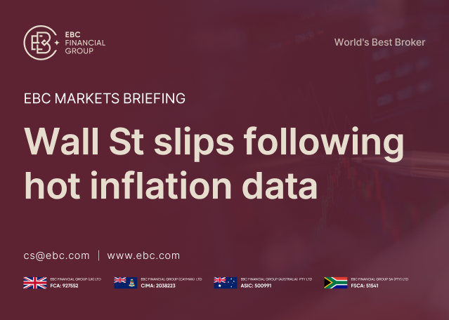 EBC Markets Briefing | Wall St slips following hot inflation data