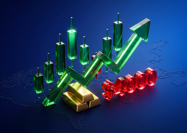 Weekly Recap and Forecast: Geopolitical tensions weigh on markets despite cool inflation numbers. Gold falls below $4,000