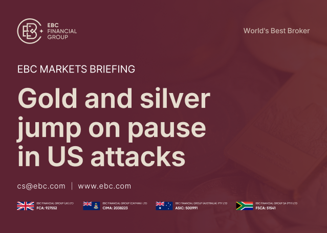 EBC Markets Briefing | Gold and silver jump on pause in US attacks EBC Markets Briefing | Gold and silver jump on pause in US attacks