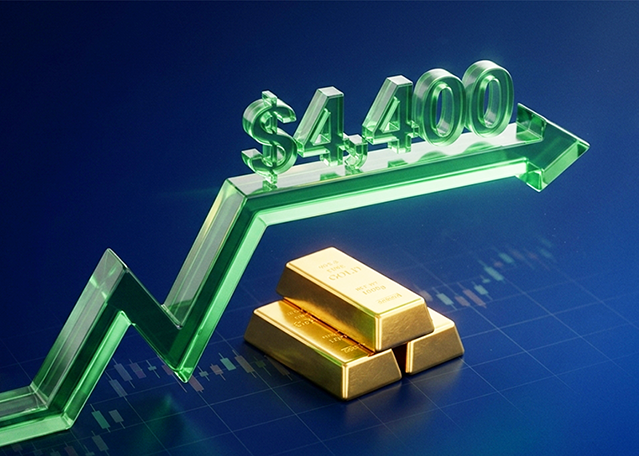Today Technical Analysis: Gold prices continue to rise, but face resistance at $4,400 levels Today Technical Analysis: Gold prices continue to rise, but face resistance at $4,400 levels