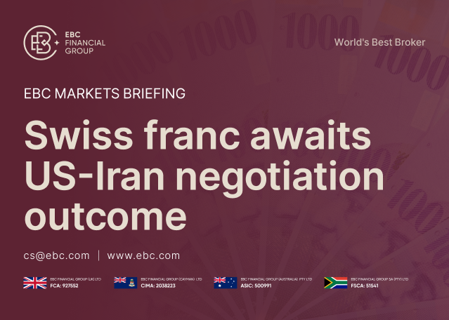 EBC Markets Briefing | Swiss franc awaits US-Iran negotiation outcome EBC Markets Briefing | Swiss franc awaits US-Iran negotiation outcome