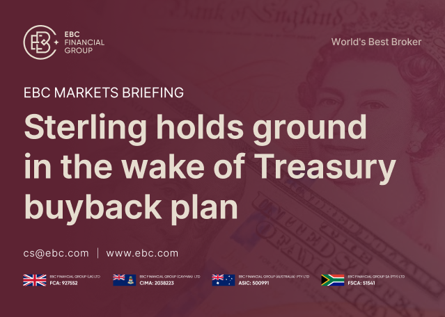EBC Markets Briefing | Sterling holds ground in the wake of Treasury buyback plan EBC Markets Briefing | Sterling holds ground in the wake of Treasury buyback plan