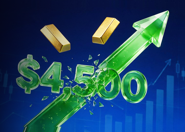 Today Technical Analysis: Gold Surges Above $4,500 as US Dollar Index Falls Below 99.00 Today Technical Analysis: Gold Surges Above $4,500 as US Dollar Index Falls Below 99.00