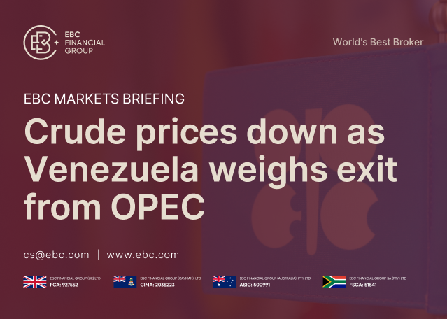 EBC Markets Briefing | Crude prices down as Venezuela weighs exit from OPEC EBC Markets Briefing | Crude prices down as Venezuela weighs exit from OPEC