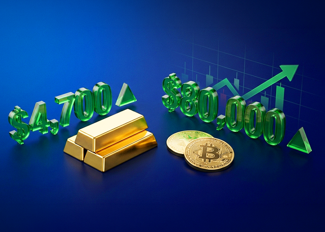 Weekly Analysis: Global Markets Mixed as Gold Approaches $4,700 and Bitcoin Hovers Around $80,000 Weekly Analysis: Global Markets Mixed as Gold Approaches $4,700 and Bitcoin Hovers Around $80,000