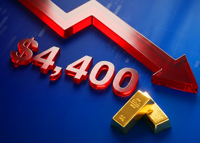 Today Technical Analysis: Gold falls below $4,400 support level as the selling pressure continues Today Technical Analysis: Gold falls below $4,400 support level as the selling pressure continues