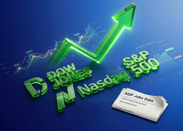 Today Fundamental Analysis: US Indices Close Higher as ADP Jobs Data Falls Short of Expectations Today Fundamental Analysis: US Indices Close Higher as ADP Jobs Data Falls Short of Expectations