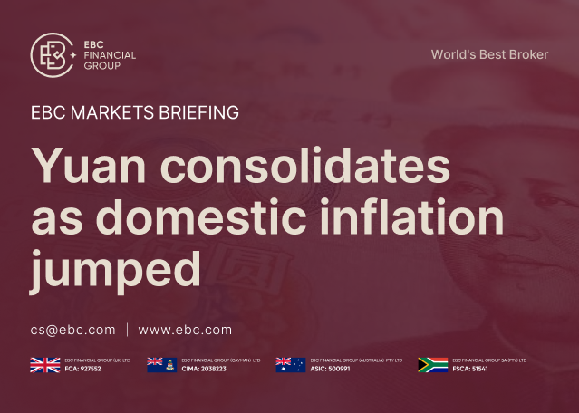 EBC Markets Briefing | Yuan consolidates as domestic inflation jumped