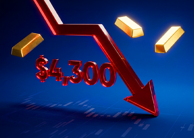 Today Technical Analysis: Gold falls below $4,300 support level as markets largely anticipate a rate hike Today Technical Analysis: Gold falls below $4,300 support level as markets largely anticipate a rate hike