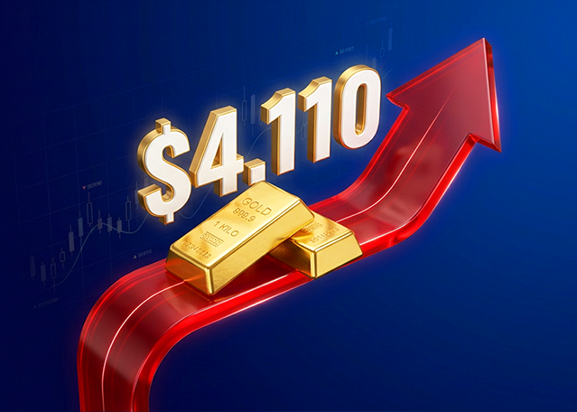 Today Technical Analysis: Gold Bounces Off $4,110, but Downward Pressure Remains Strong