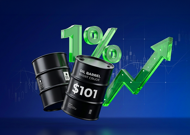 Today Technical Analysis: Oil prices jump nearly 1% in early trading. Brent at $101 a barrel Today Technical Analysis: Oil prices jump nearly 1% in early trading. Brent at $101 a barrel