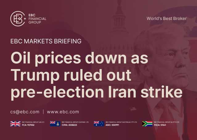 EBC Markets Briefing | Oil prices down as Trump ruled out pre-election Iran strike