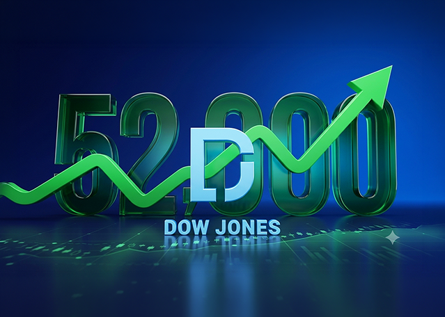 Today Technical Analysis: Dow Jones advances higher, breaking above 52,000 psychological level Today Technical Analysis: Dow Jones advances higher, breaking above 52,000 psychological level